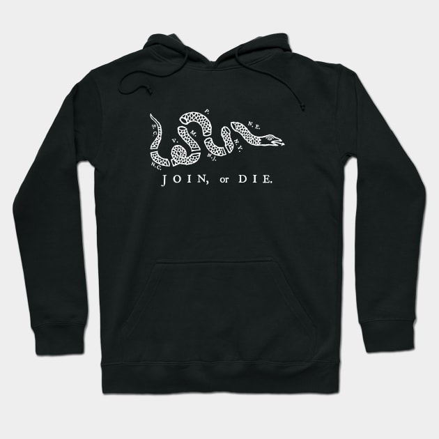 Join or Die Hoodie by BUNNY ROBBER GRPC